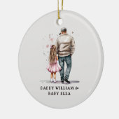 黒い父と娘の絆(13) セラミックオーナメント (左)