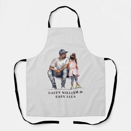 黒い父と娘の絆(3) エプロン (正面)