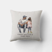 黒い父と娘の絆(3) クッション (裏面)