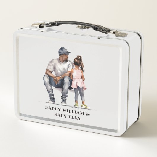 黒い父と娘の絆(3) メタルランチボックス (裏面)