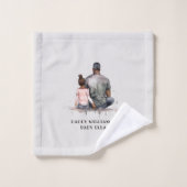 黒い父と娘の絆(4) バスタオルセット (ウォッシュタオル)