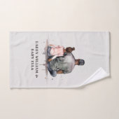 黒い父と娘の絆(4) バスタオルセット (ハンドタオル)