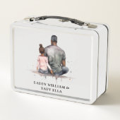 黒い父と娘の絆(4) メタルランチボックス (裏面)