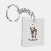 黒い父と娘の絆(5) キーホルダー (正面左)