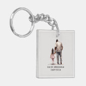 黒い父と娘の絆(6) キーホルダー (正面左)