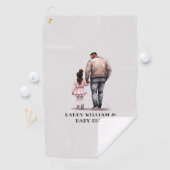 黒い父と娘の絆(7) ゴルフタオル (インサイチュ)