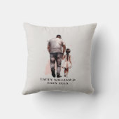 黒い父と娘の絆(8) クッション (裏面)