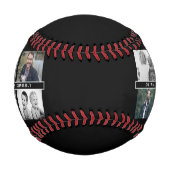 黒い父と子供と家族のパパ6 Photo 野球ボール (裏面)