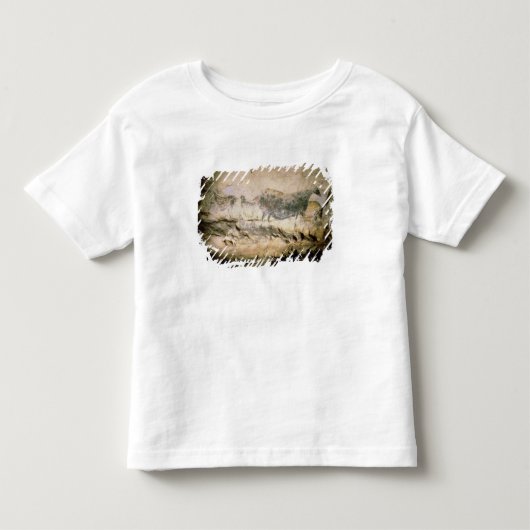 黒い牛の絵画、c.17000を紀元前に揺すって下さい トドラーTシャツ (正面)