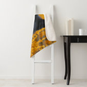 黒い犬と素晴らし金ゴールド シェルパブランケット (インサイチュ)