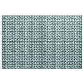 黒い犬のシルエットパターン ファブリック (ヤード)