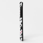 黒い猫のアイコン（前足あり） Case-Mate iPhoneケース (裏面/左)