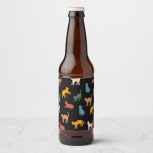 黒い猫 ビールラベル