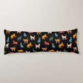 黒い猫 ボディピロー (裏面)