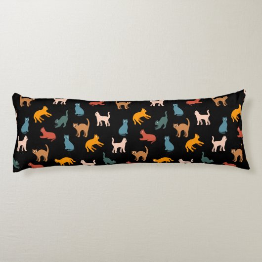 黒い猫 ボディピロー (裏面)