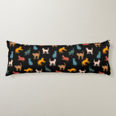 黒い猫 ボディピロー (正面)