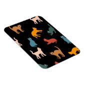 黒い猫 マグネット (右側)