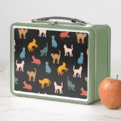 黒い猫 メタルランチボックス (インサイチュ)