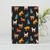 黒い猫 招待状 (スタンド正面)