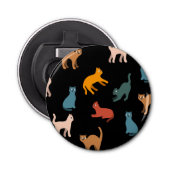 黒い猫 栓抜き (正面)