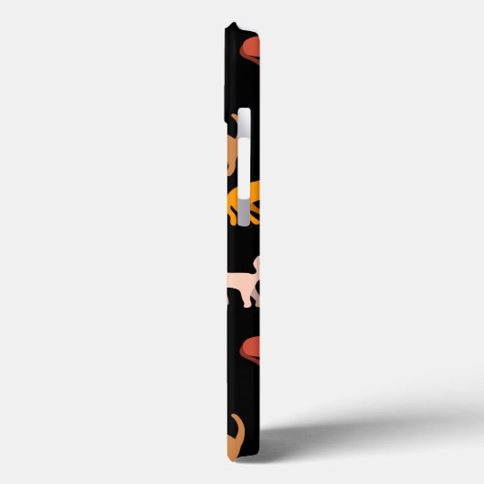 黒い猫 Case-Mate iPhoneケース (裏面 / 左)