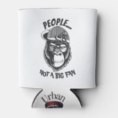 黒い猿 缶クーラー (正面)