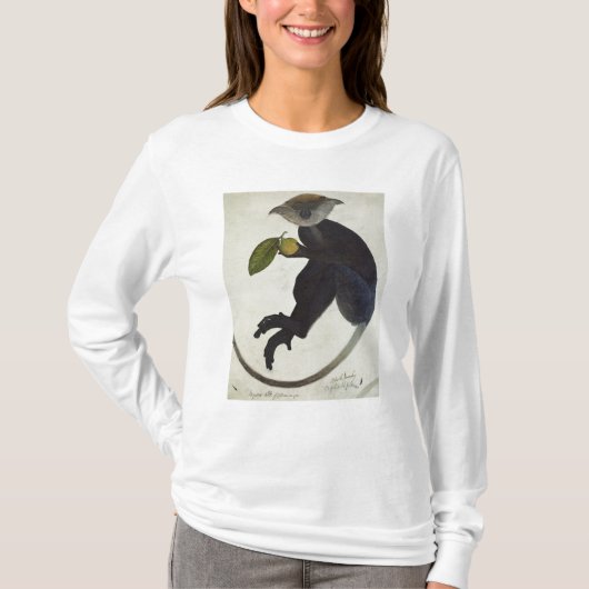 黒い猿 Tシャツ (正面)