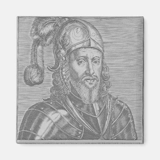 黒い王子エドワード マグネット (正面)