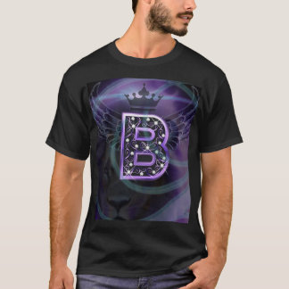 黒い王立黒ライオンのデザイン Tシャツ