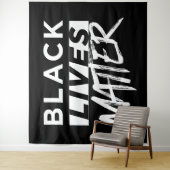 黒い生命は巨大な物質 タペストリー (インサイチュ)