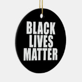 "黒い生命問題" セラミックオーナメント (右)