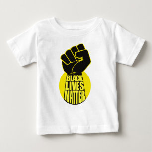黒い生命問題 ベビーTシャツ