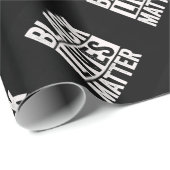 黒い生命問題 ラッピングペーパー (ロールコーナー)