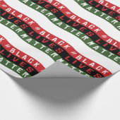 黒い生命問題 ラッピングペーパー (角)