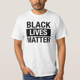 黒い生命問題 Tシャツ