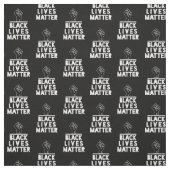 黒い生命物質力最初の抗議パターン2020 ファブリック (見本)