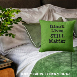 黒い生活の静物 クッション