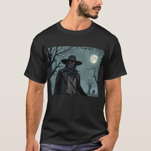 黒い男 Tシャツ (正面)