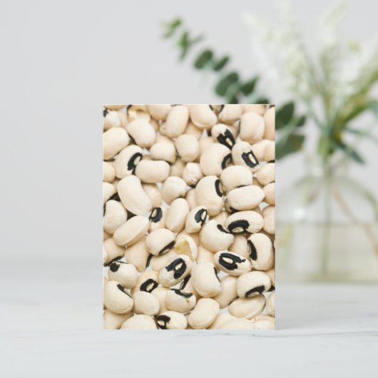 黒い目のエンドウ ポストカード (スタンド正面)