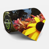 黒い目のササンズバイコイ池 ネクタイ (ロール)