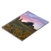 黒い目のサザンズに沈む夕日 ノートブック (左側)