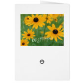 黒い目のサシーズのフィールド (裏面)