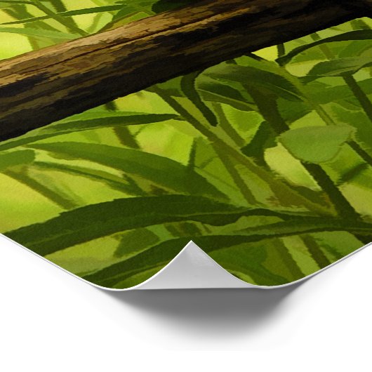 黒い目のスーザンとワゴンホイールの写真 ポスター (角)