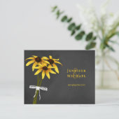 黒い目のスーザンは結び目の日付を保存する 案内ポストカード (スタンド正面)