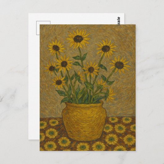 黒い目のスーザンポストカード ポストカード (正面/裏面)