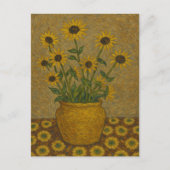 黒い目のスーザンポストカード ポストカード (正面)