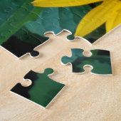 黒い目のスーザン花の秋 ジグソーパズル (側面)