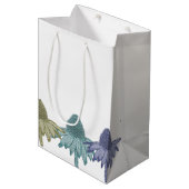 黒い目のスーザン花 ミディアムペーパーバッグ (正面アングル)