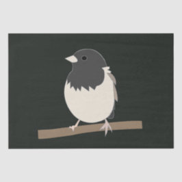 黒い目のユンコの鳥アート 薄葉紙