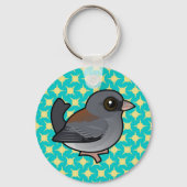 黒い目のユンコ キーホルダー (正面)